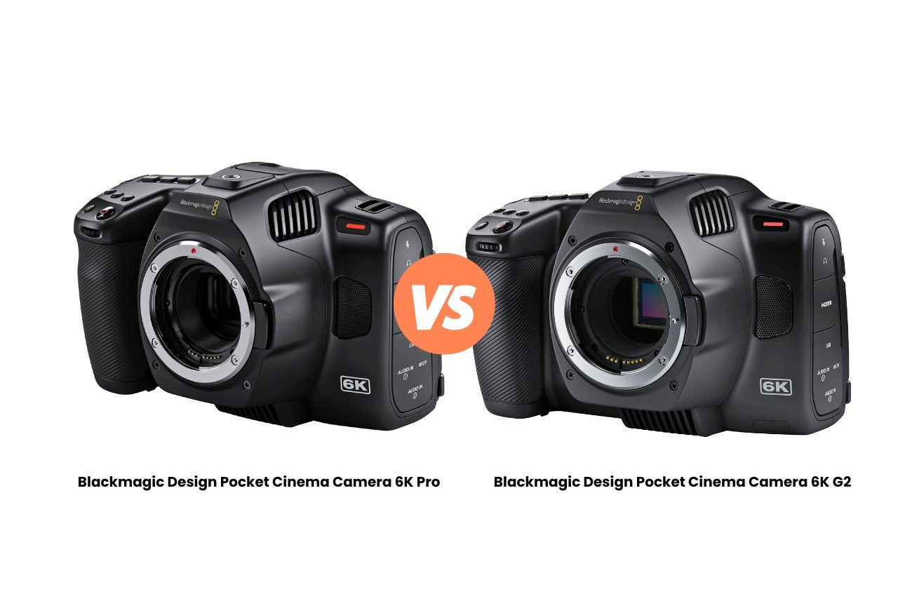 BMCC6K VS BMPCC 6K PRO  Comparison between the new Blackmagic Cinema  Camera 6K and 6K Pro 