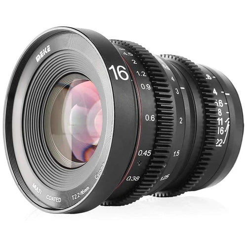 Meike Cinema Prime 16mm T2.2 MFT Lens