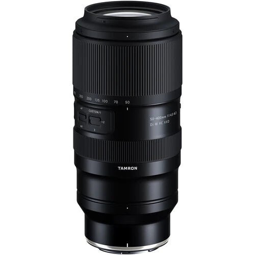 Tamron 50-400mm f/4.5-6.3 Di III VC VXD Lens