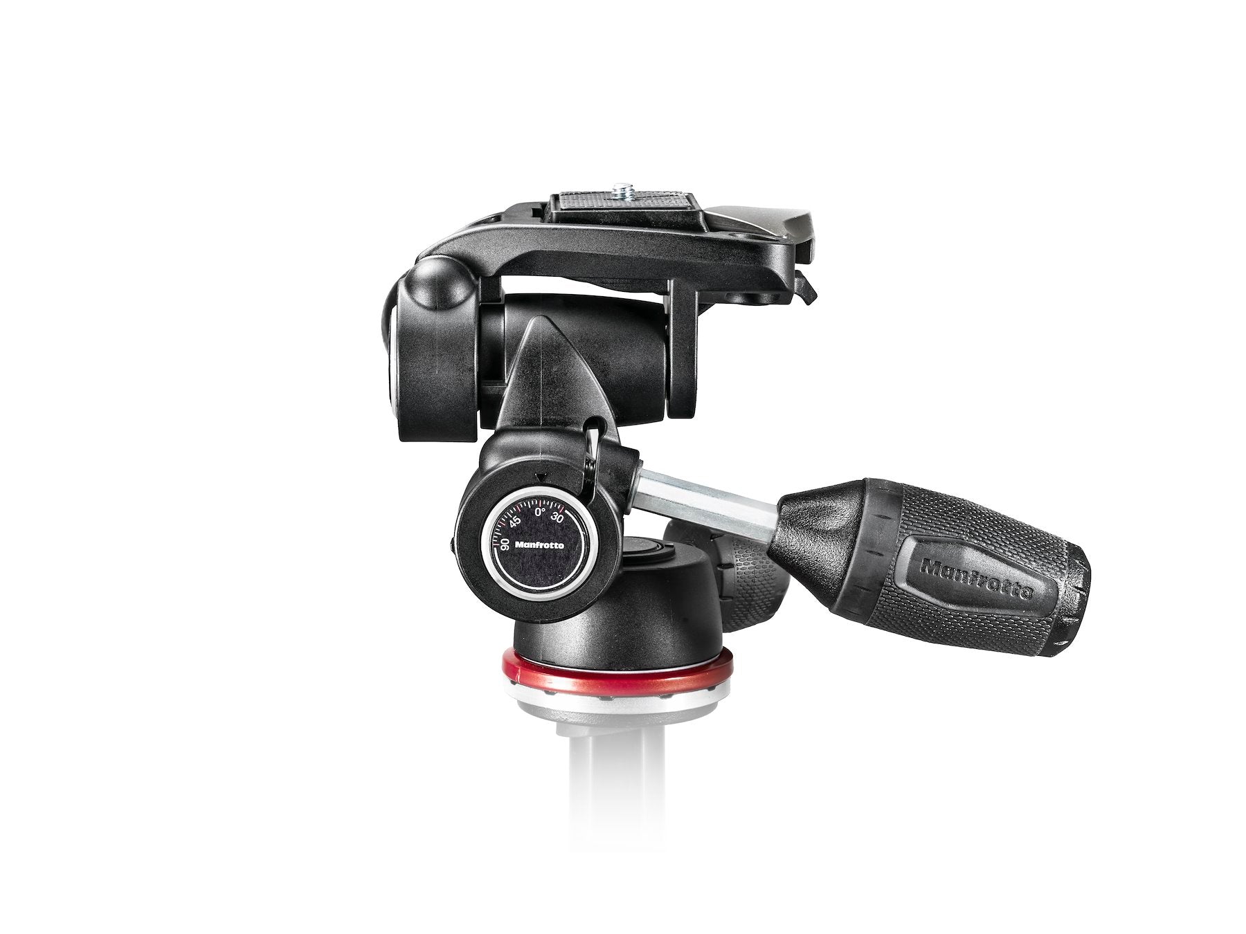 Manfrotto MH804-3WUS | 3 Way head with RC2 in Adapto w/ retractable levers