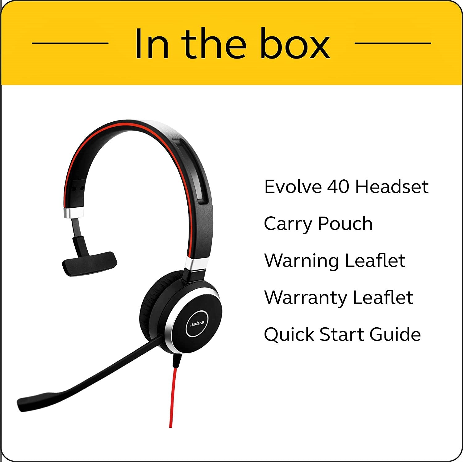 Jabra EVOLVE 40 MS Dual/Mono Headset