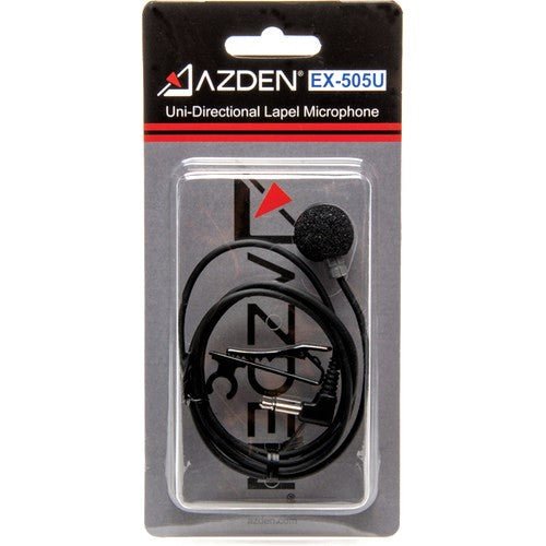 Azden Uni-Directional Lapel Microphone