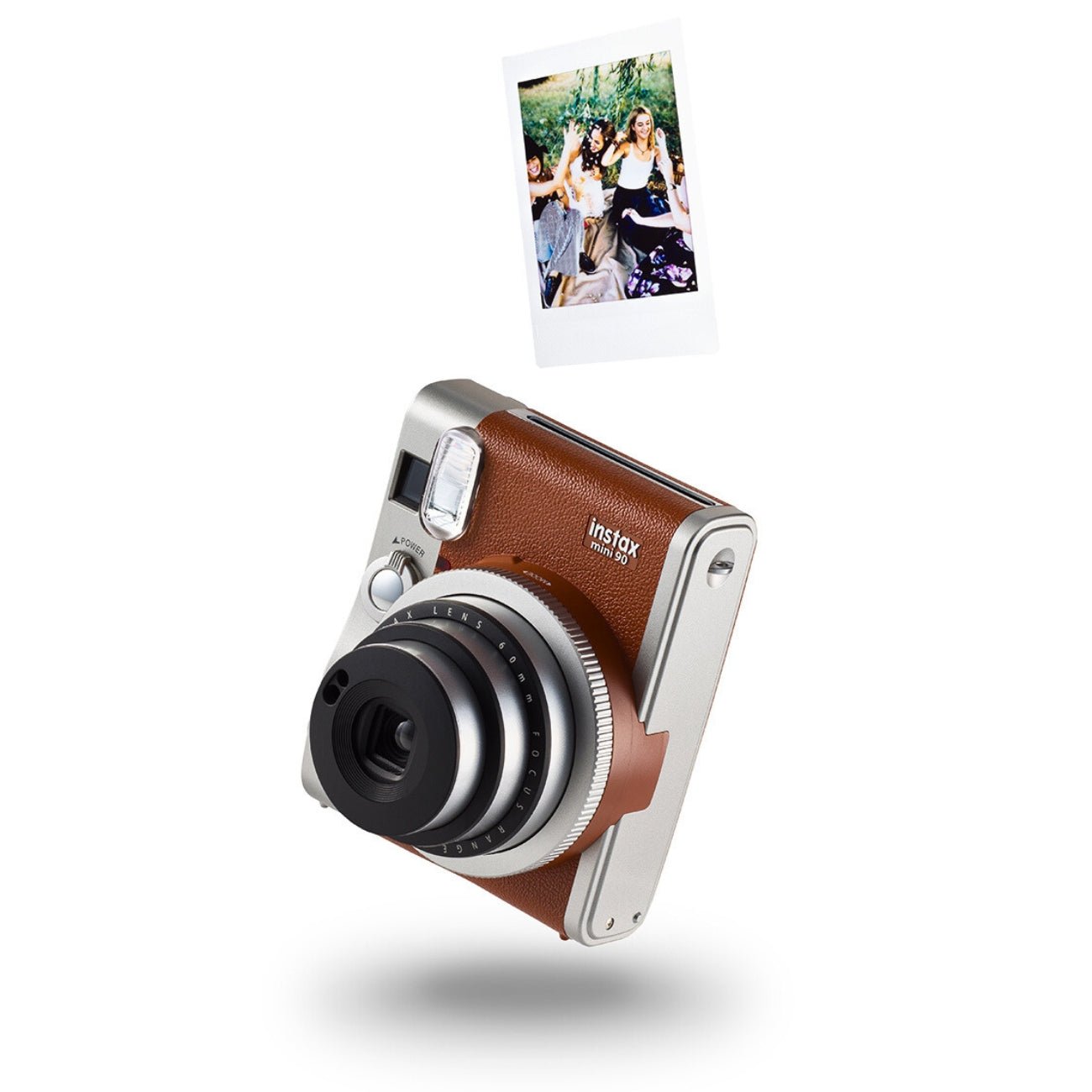 Fujifilm INSTAX Mini 90 Instant Camera (Black & Brown)