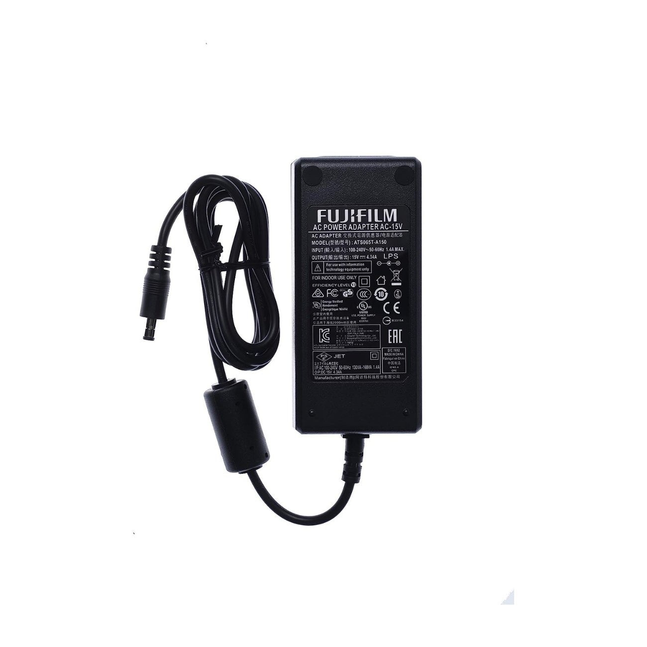 FUIFILM AC-15V Power Adapter for Fujifilm GFX Cameras