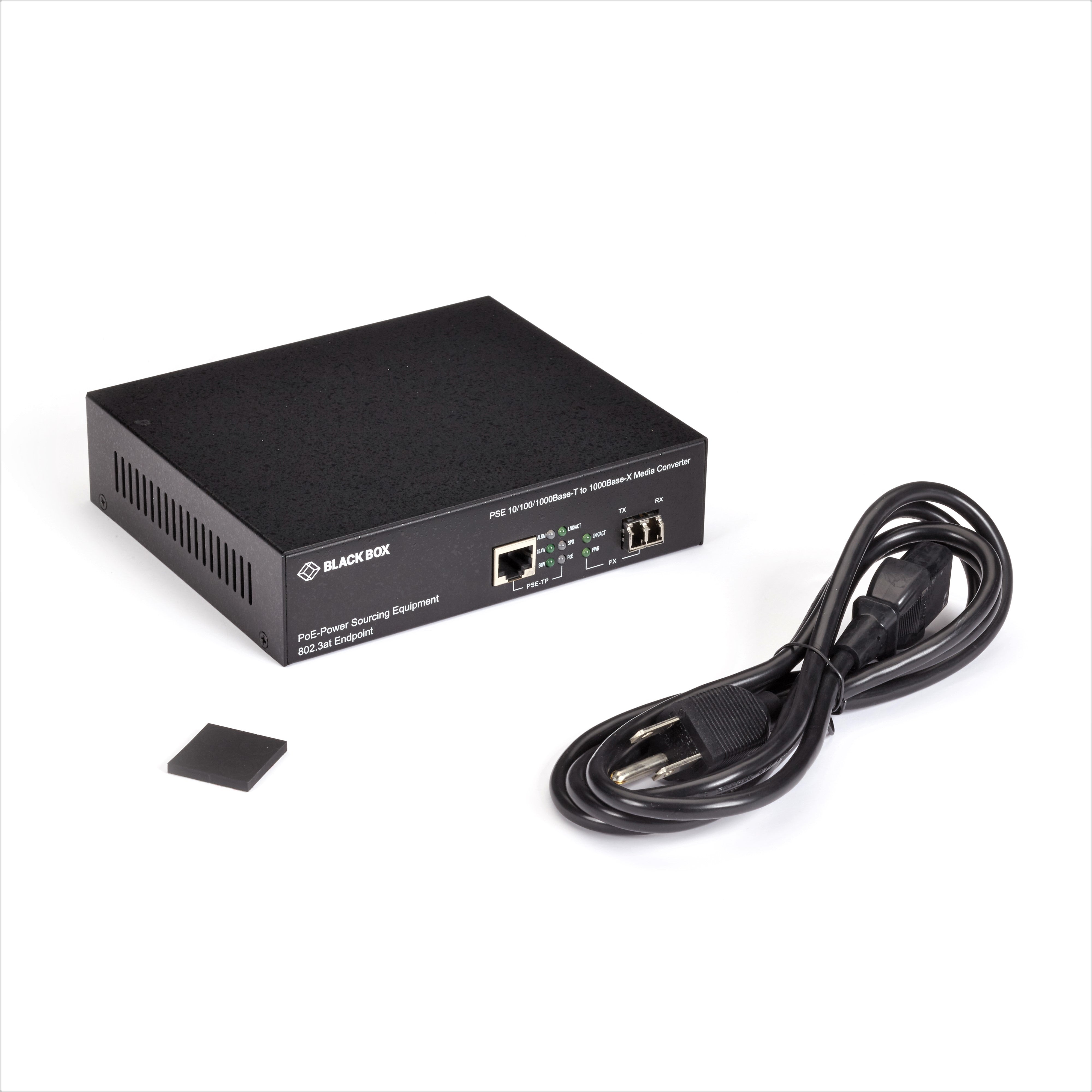 Black Box Gigabit PoE+ PSE Media Converter-www.malaikagroup.com