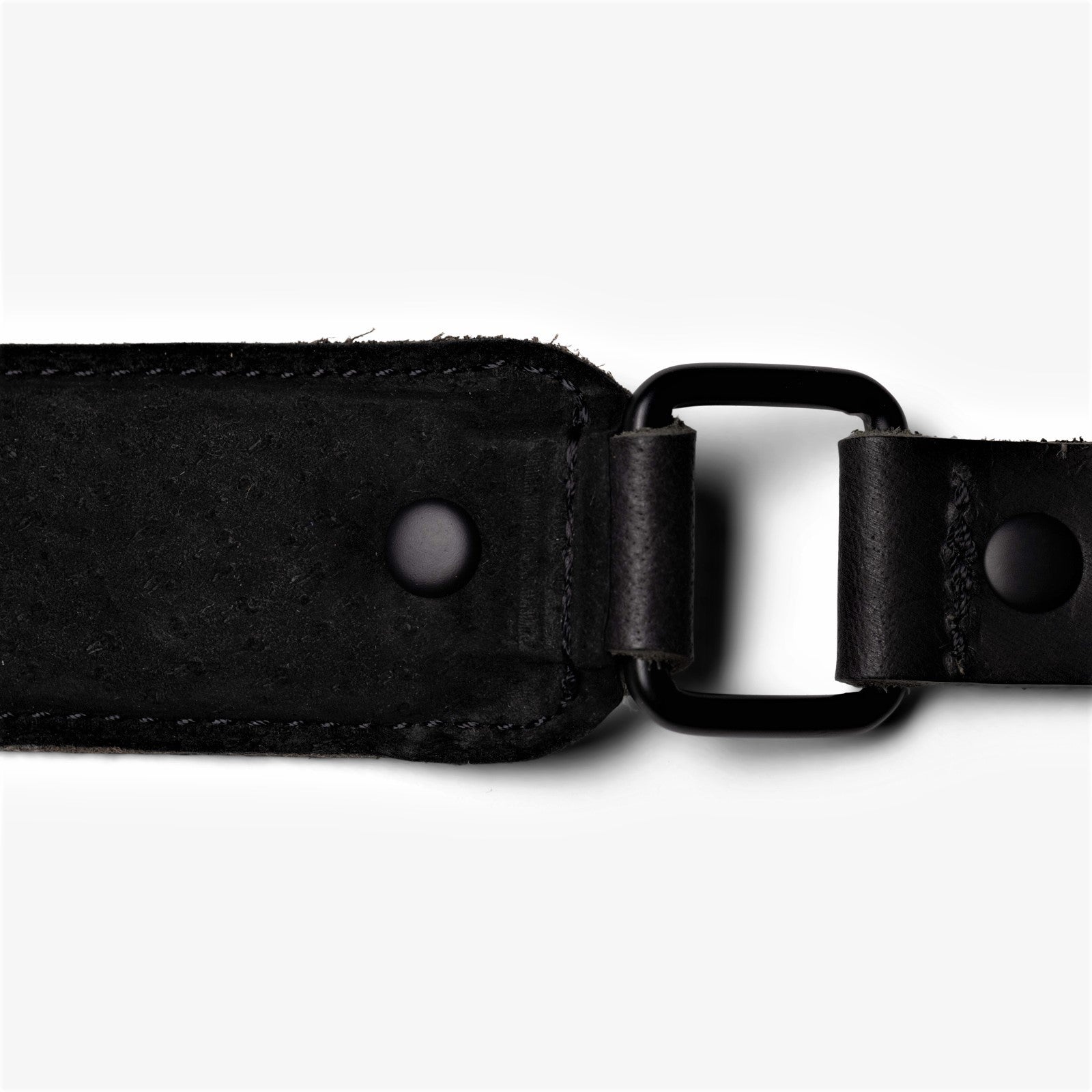 Langly Premium Leather Camera Strap (Black)